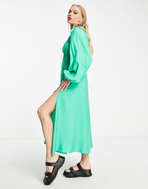 Topshop mint outlet green dress