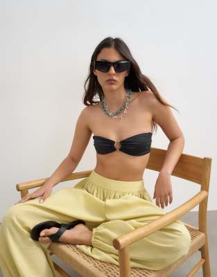 Thailand - Haut de bikini bandeau - Noir 36