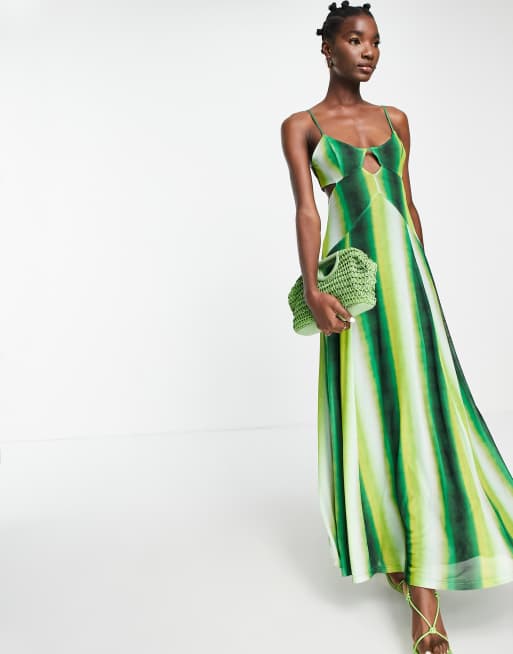 Tie dye formal outlet gown