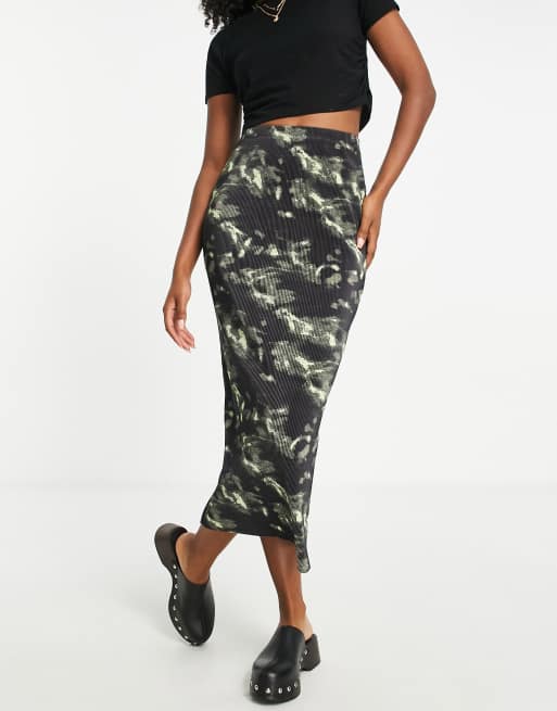 Jersey skirt cheap camo