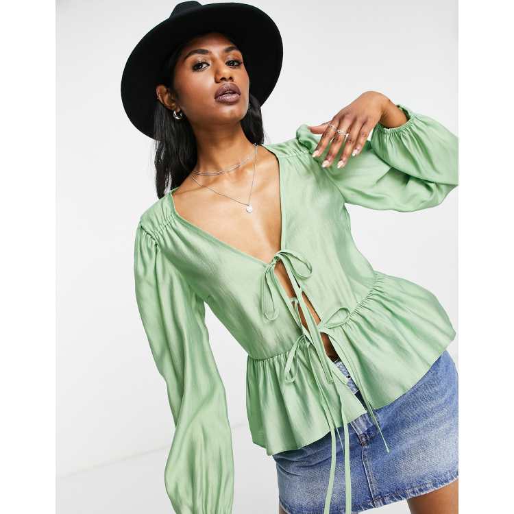 Tie Front Tops, Tie Front Blouses