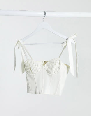 topshop bustier top