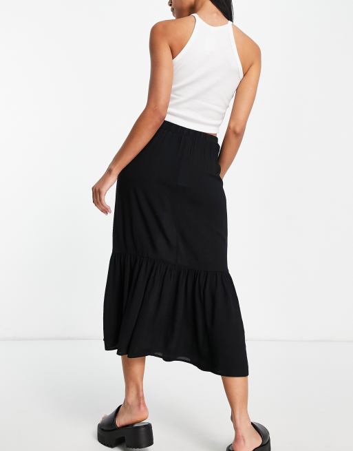 Tiered skirt outlet topshop