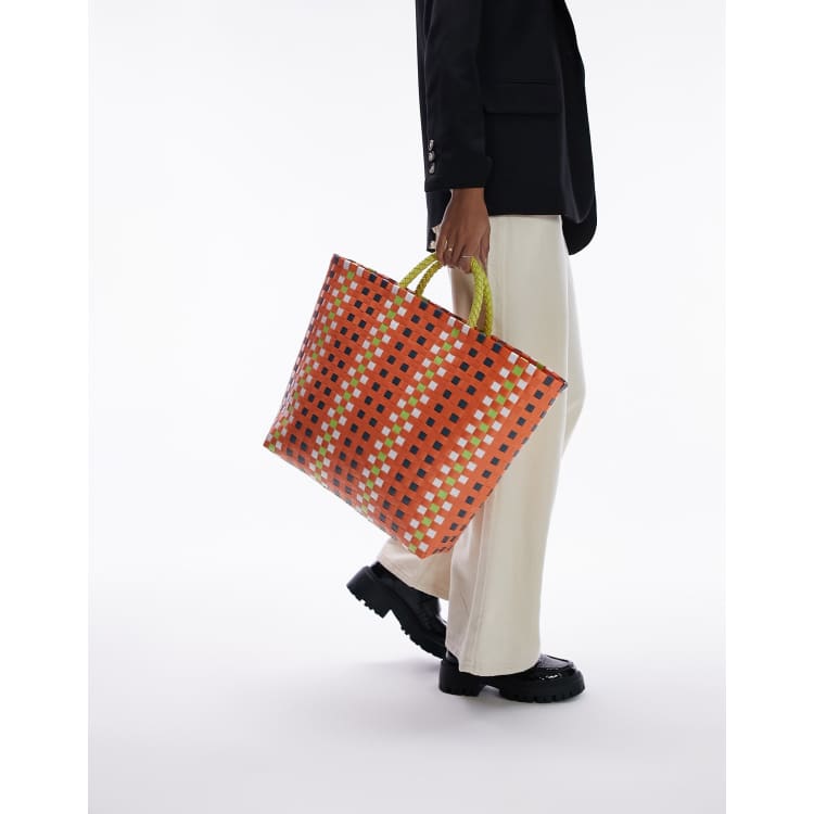 Orange bag topshop sale