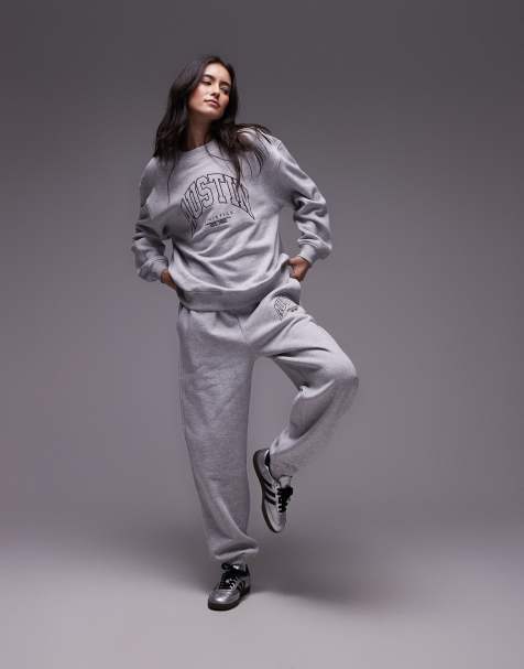 Topshop – Trainingsanzug mit „Austin“-Grafik - view 1