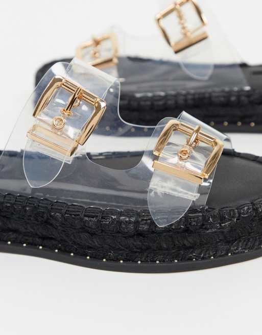 Topshop outlet clear sandals