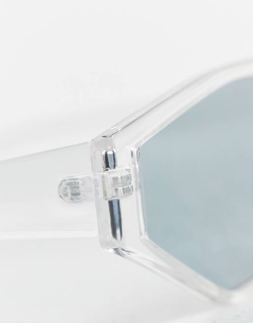 Topshop – Transparenta visor-solglasögon, 4 av 4