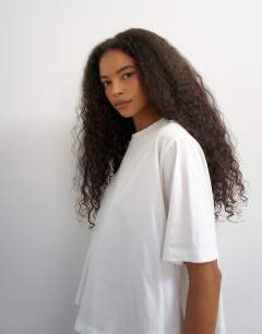 Trapeze tee in ecru