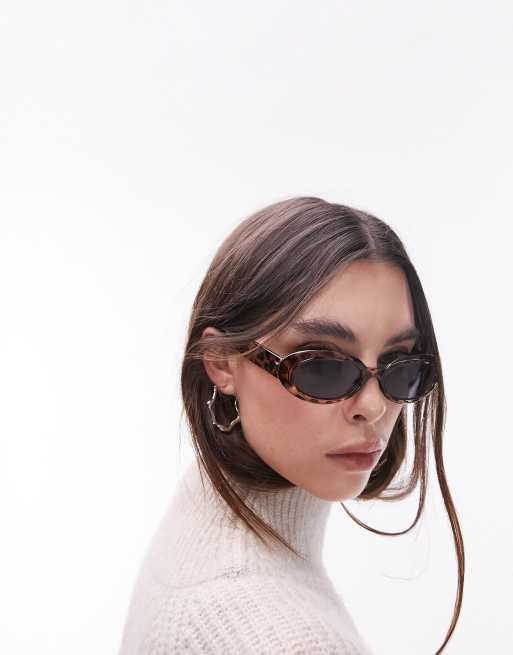 Topshop tortoiseshell hot sale sunglasses