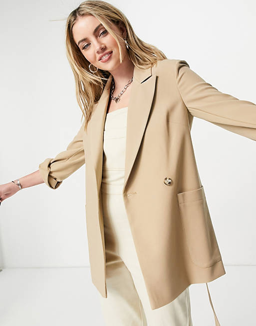 Suits & Separates Topshop twill slouch jacket 