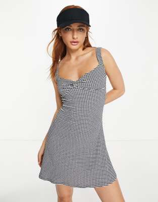 Topshop twist front store dress