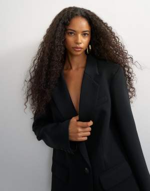 Topshop ultimate blazer in black