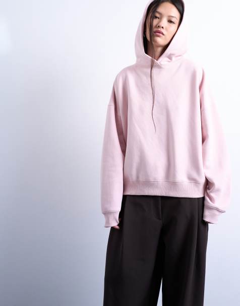 Topshop - Ultimate - Sweat à capuche - Rose - view 1