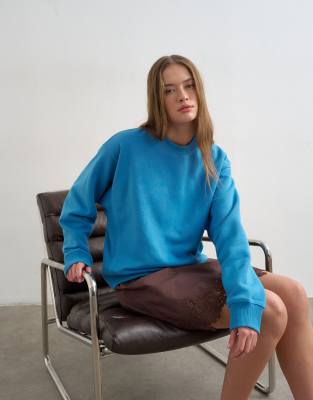 Topshop - Ultimate - Sweat - Bleu