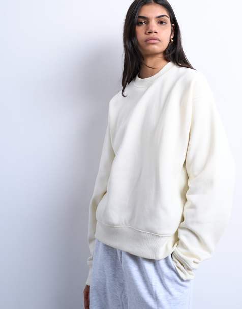 Topshop - Ultimate - Sweat - Écru - view 1