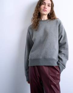 Ultimate sweat in dark grey marl