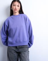 Topshop ultimate sweat in purple