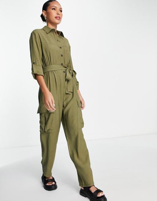 Long jumpsuit sales with pockets