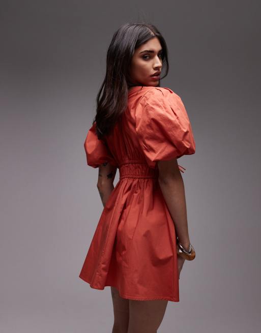 burgundy dress for hoco A line Scoop Burgundy Homecoming Dresses Cheap Short Prom Dress #MHL06 –  SELINADRESS main image 0