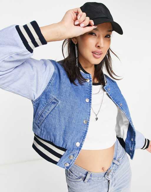 Topshop sale varsity jacket