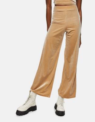 topshop velour joggers