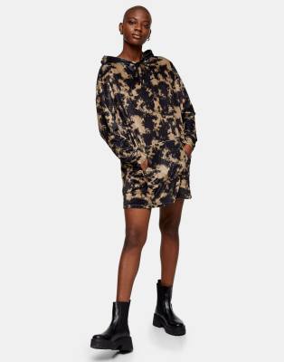 Topshop hotsell camo dress