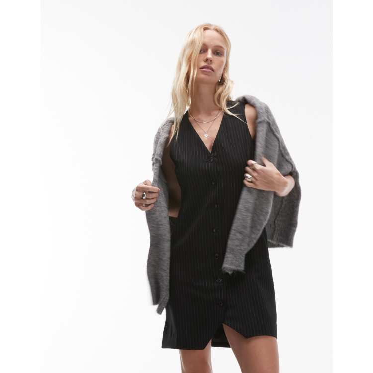 Vest dress topshop top