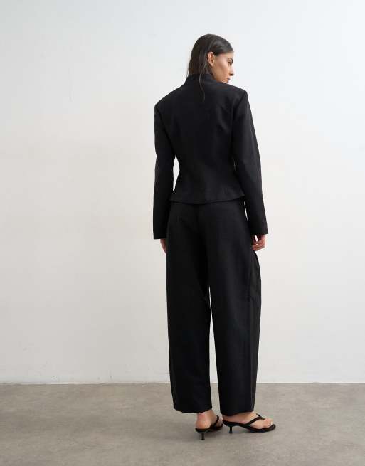 Topshop - Veste style hussard d'ensemble - Noir, 3 de 4