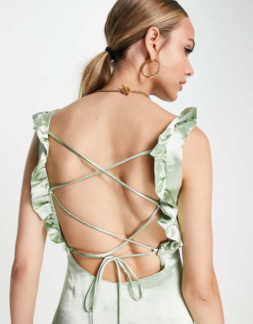 Vestito discount incrociato dietro