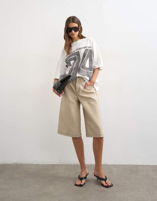 Topshop 'Vintage 74' graphic tee in white, 2 of 4
