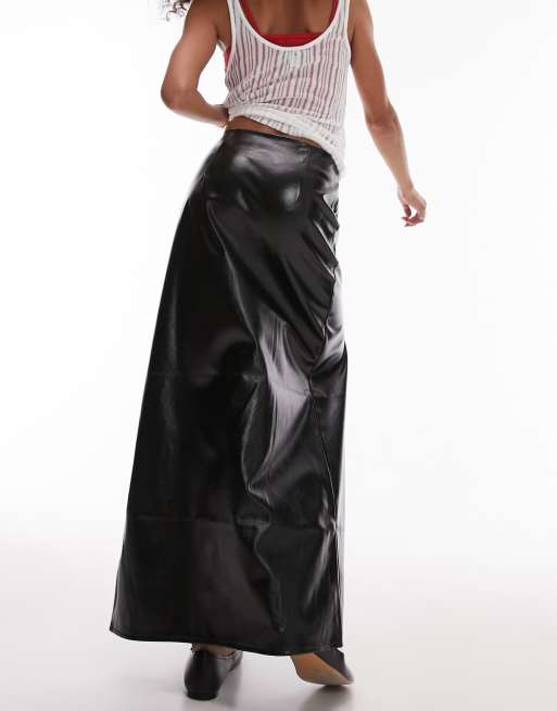 Vinyl 2025 split skirt