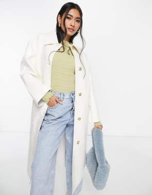 Topshop vinyl 2025 trench coat