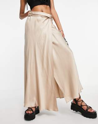 topshop beige skirt