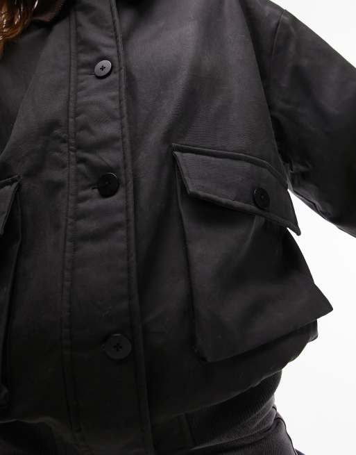 Fisherman jacket topshop sale