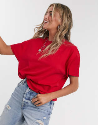 weekend t shirt red