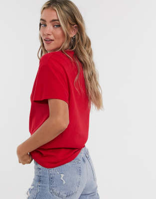 weekend t shirt red