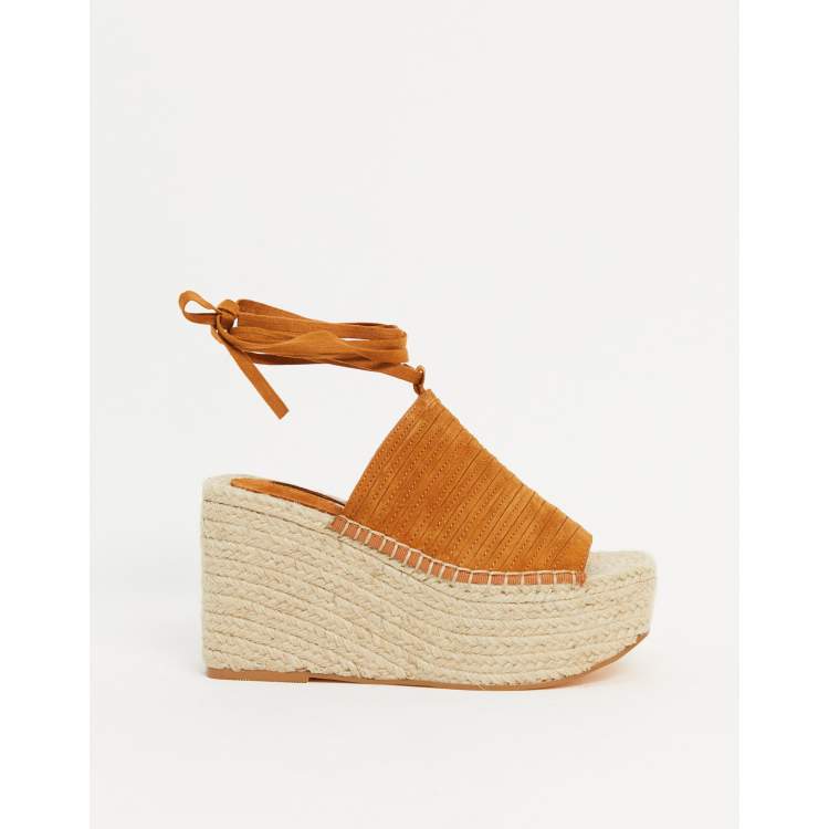 Zeppe color hot sale cuoio