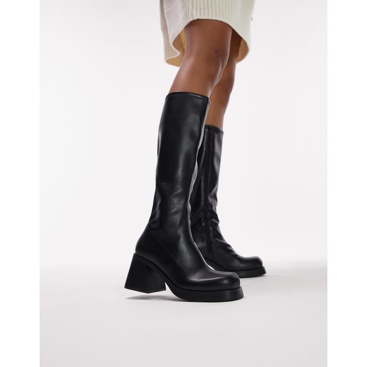 Topshop muriel best sale mid heel boots