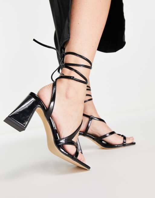 Topshop darla block heel on sale sandal