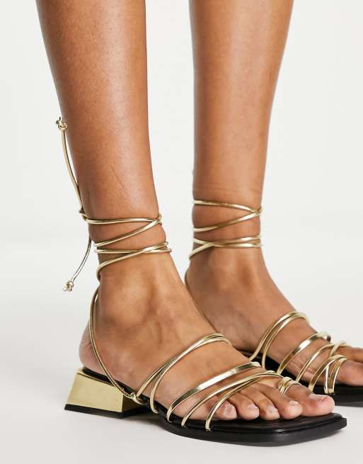 Topshop wide best sale fit sandals