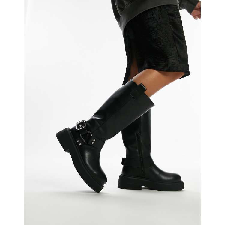 H and clearance m biker boots