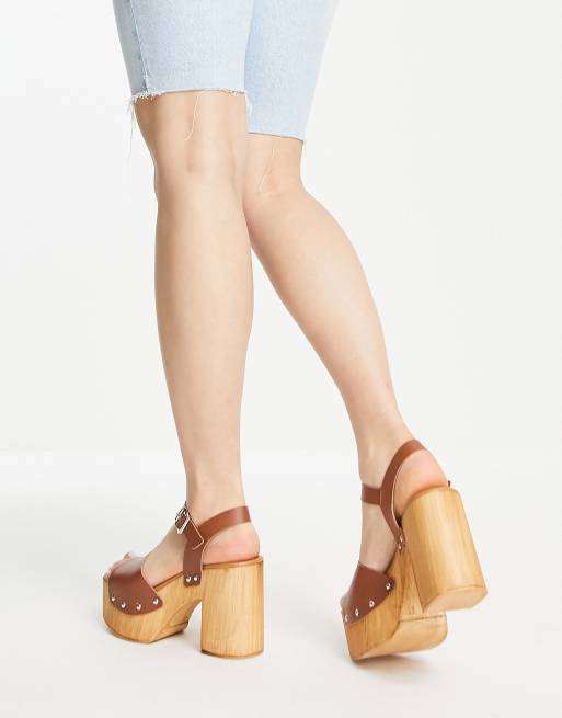 Topshop cheap clog sandals