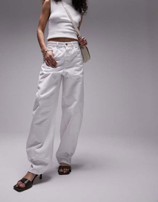 Topshop white sale pants