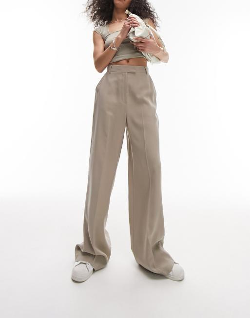 Wide leg 2025 trousers topshop