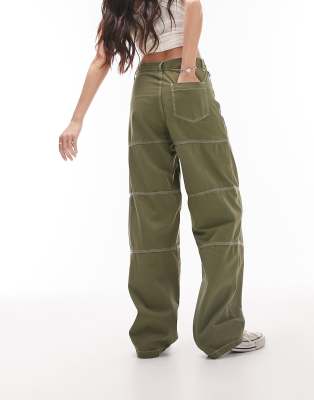 Fold Over Wide Leg Pants