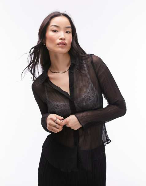 Sheer Shirts for Women - Up to 80% off