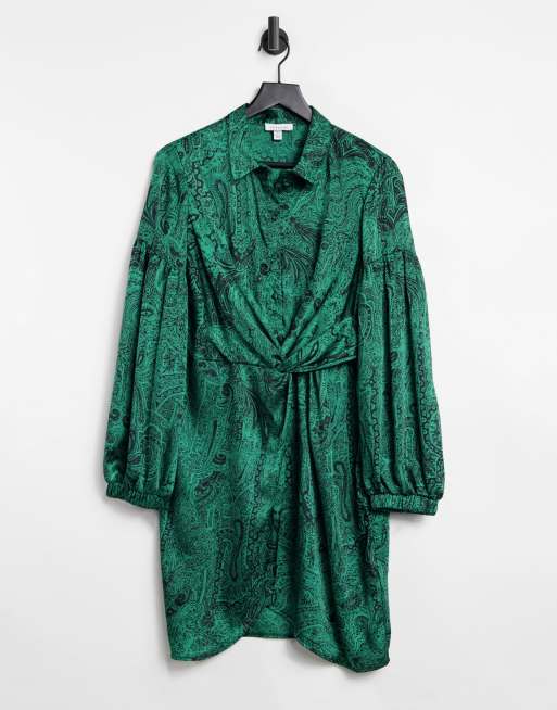 Topshop paisley store shirt dress