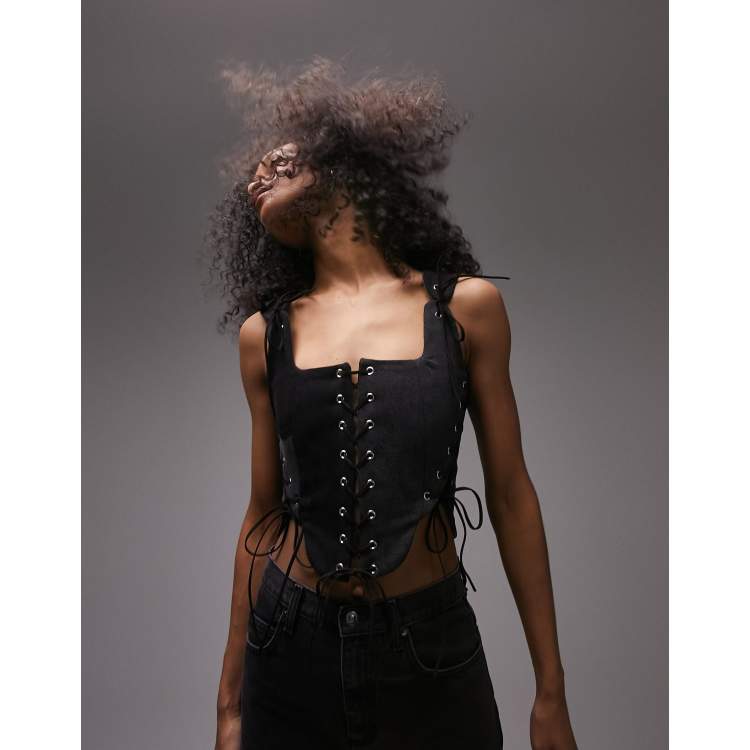 Topshop bustier new arrivals top