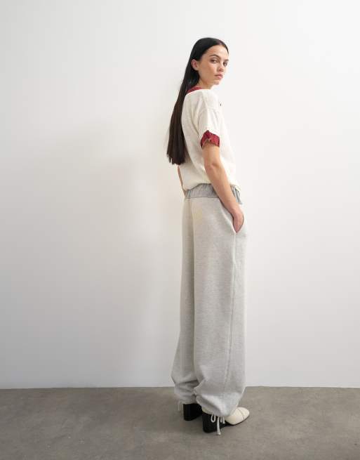 Topshop x Talia Byre pull cord hem joggers in grey, 2 of 7