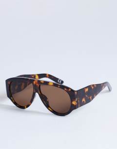 Zante aviator sunglasses in tortoise